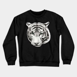 White tiger Crewneck Sweatshirt